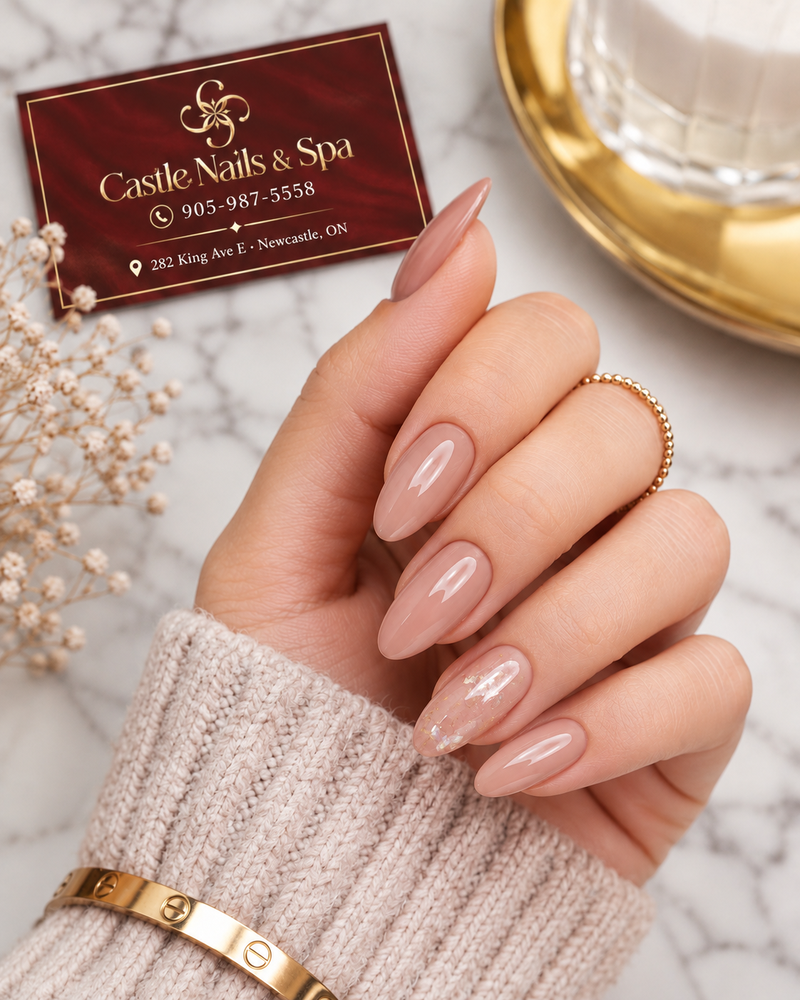 Nail design from Castle Nails & Spa gallery